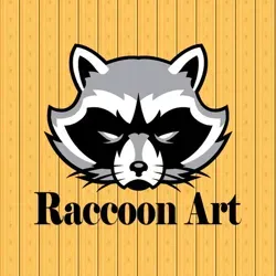 Raccoon Art