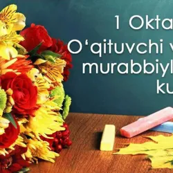 💐 Ustozlar va murabbiylar Tabriklari🎉