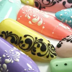 MK nailart