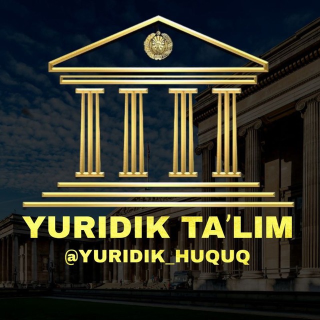 YURIDIK TA'LIM ⚖️