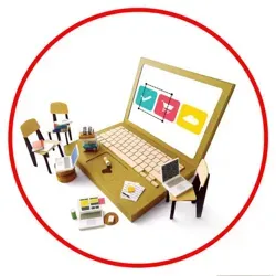 Веб-студия на диване