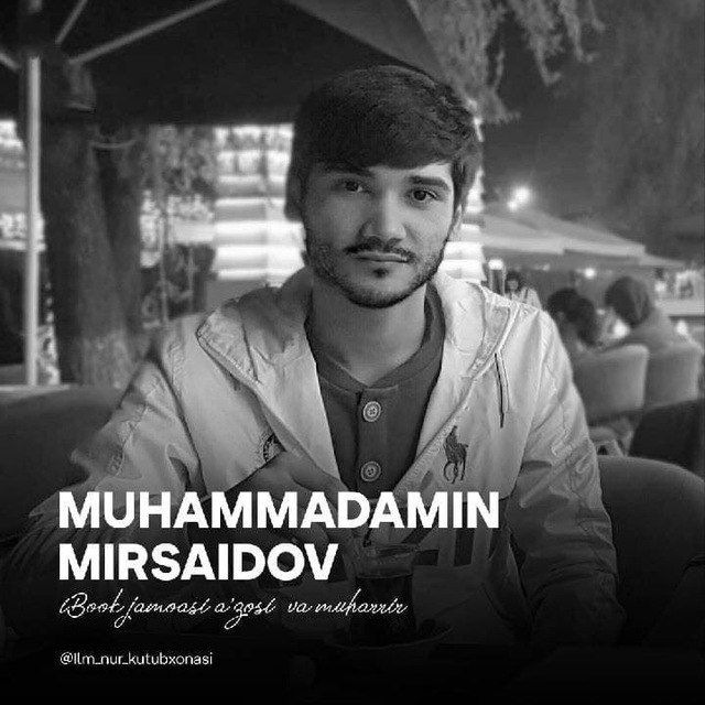 Muhammad Amin Mirsaidov || Shaxsiy sahifa