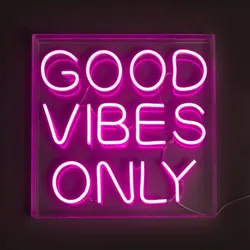 Good vibes only